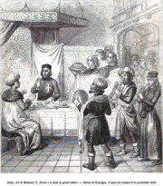 Rodos  Şovalyelerinin Lideri, Büyük Üstad Pierre d’Aubusson Cem Sultan İle  Yemekte