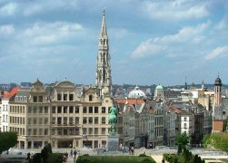 Belçika'nın başkenti ve en büyük kenti Brüksel 