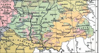 İmparatorluğu'nda Macar bölgeleri, 1911